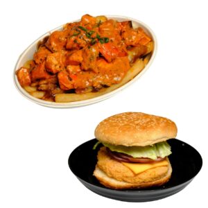 Burger + Poutine