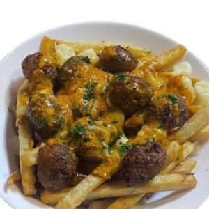Vegetarian Ball Poutine