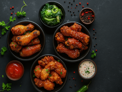 are chicken wings healthy