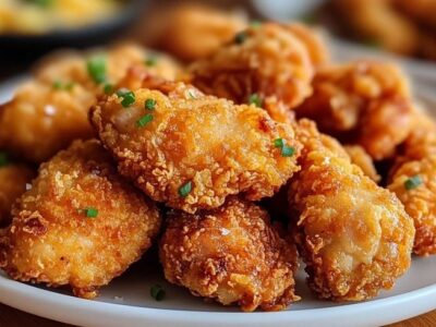 popcorn chicken poutine