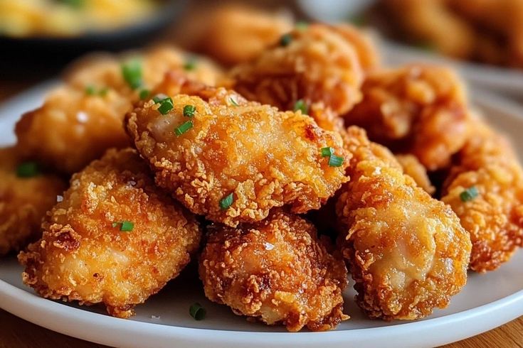 popcorn chicken poutine