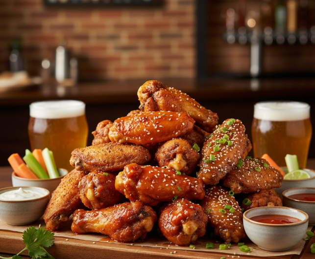 best chicken wings Vancouver bc