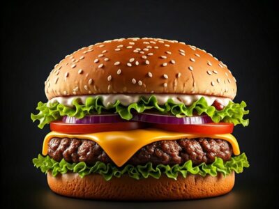 halal chicken burger