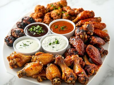 nutritional info chicken wings
