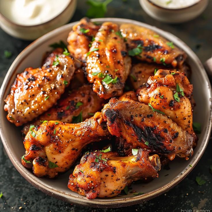 how to warm up chicken wings